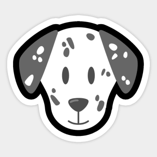 dog face Sticker